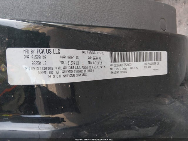 Fiat 500 POP 2018 3C3CFFKH1JT526972 Image 9