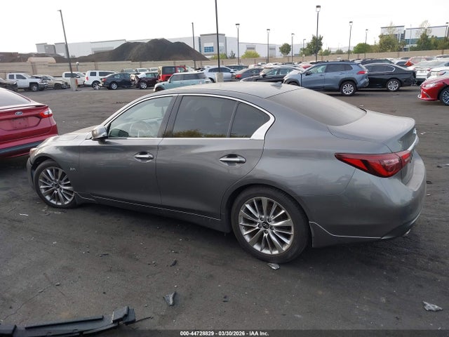 Продажа на аукционе авто 2019 Infiniti Q50 3.0t Luxe, vin: JN1EV7AP3KM542736, номер лота: 44728829
