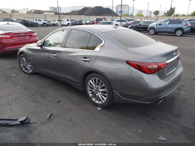 Продажа на аукционе авто 2019 Infiniti Q50 3.0t Luxe, vin: JN1EV7AP3KM542736, номер лота: 44728829