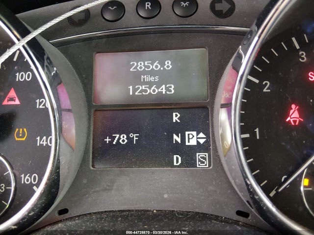 44728870 :رقم المزاد ، 4JGCB65E49A098872 vin ، 2009 Mercedes-benz R 350 4matic مزاد بيع
