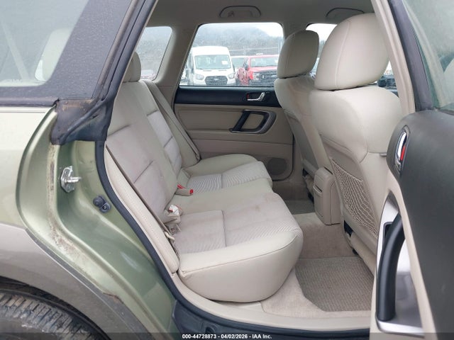 2007 Subaru Outback 2.5i მანქანა იყიდება აუქციონზე, vin: 4S4BP61C377305201, აუქციონის ნომერი: 44728873