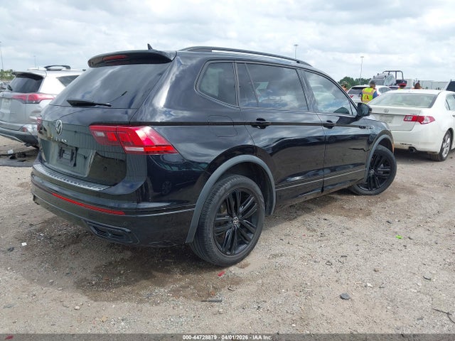44728879 :رقم المزاد ، 3VVCB7AX5NM129949 vin ، 2022 Volkswagen Tiguan 2.0t Se R-line Black مزاد بيع