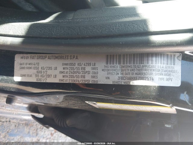 2014 FIAT 500L ZFBCFABHXEZ002574 Photo 8