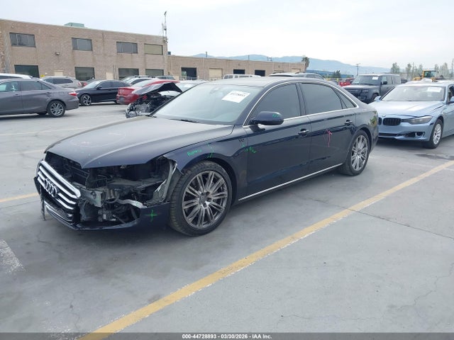 2012 Audi A8 L 4.2 მანქანა იყიდება აუქციონზე, vin: WAURVAFDXCN021791, აუქციონის ნომერი: 44728893
