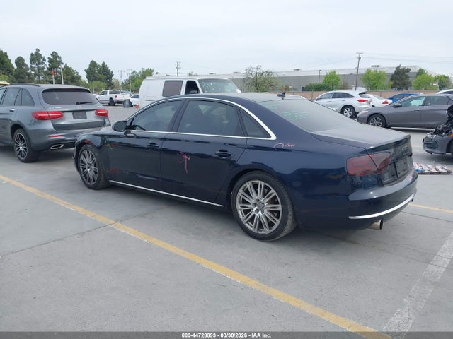 2012 Audi A8 L 4.2 მანქანა იყიდება აუქციონზე, vin: WAURVAFDXCN021791, აუქციონის ნომერი: 44728893