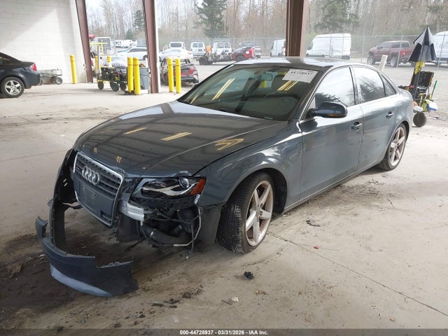2011 AUDI A4 WAUFFAFLXBN047426 Photo 1