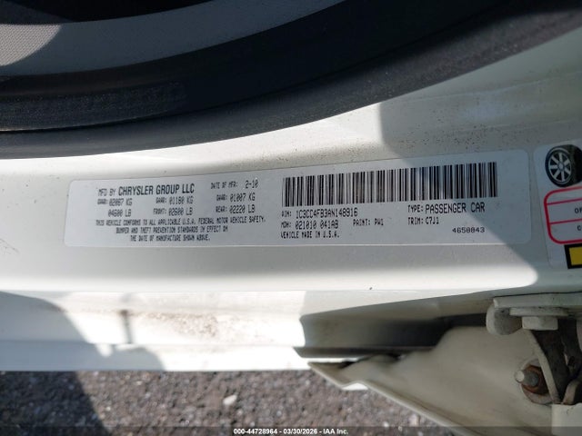 2010 CHRYSLER SEBRING 1C3CC4FB3AN148916 Photo 8