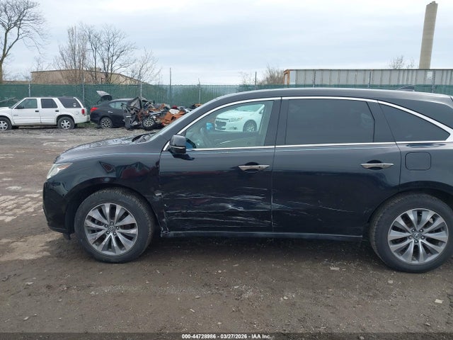 2014 Acura Mdx Technology Package მანქანა იყიდება აუქციონზე, vin: 5FRYD4H41EB049429, აუქციონის ნომერი: 44728986