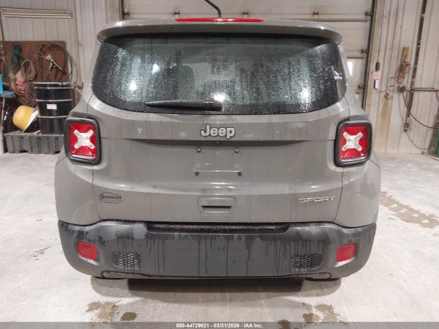2020 Jeep Renegade Sport Fwd მანქანა იყიდება აუქციონზე, vin: ZACNJAAB7LPL22199, აუქციონის ნომერი: 44729021