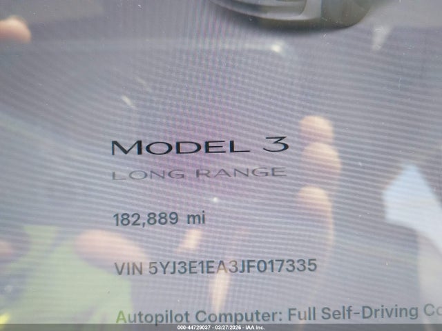 2018 TESLA MODEL 3 5YJ3E1EA3JF017335 Photo 6