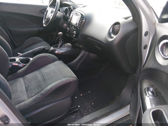 44729041 :رقم المزاد ، JN8AF5MR7GT605770 vin ، 2016 Nissan Juke Nismo مزاد بيع