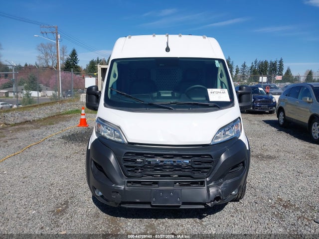 Auction sale of the 2025 Ram Promaster 2500 Tradesman High Roof 159 Wb W/pass Seat, vin: 3C6LRVDG2SE547781, lot number: 44729145