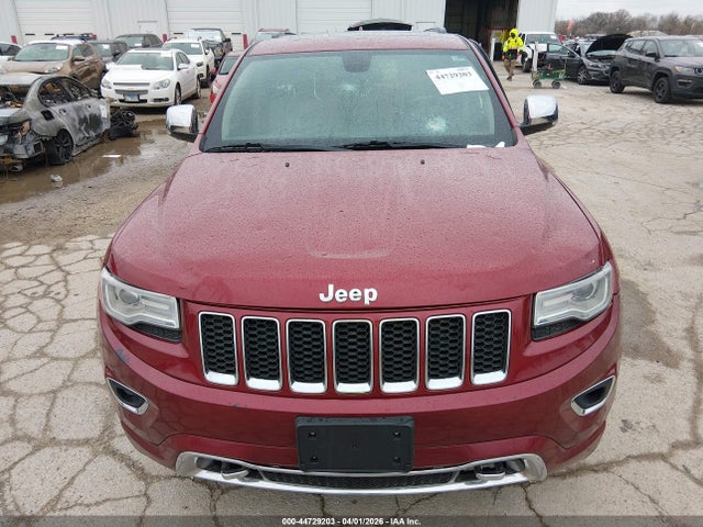 Aukcja sprzedaży 2015 Jeep Grand Cherokee Overland, vin: 1C4RJFCG8FC798058, numer aukcji: 44729203