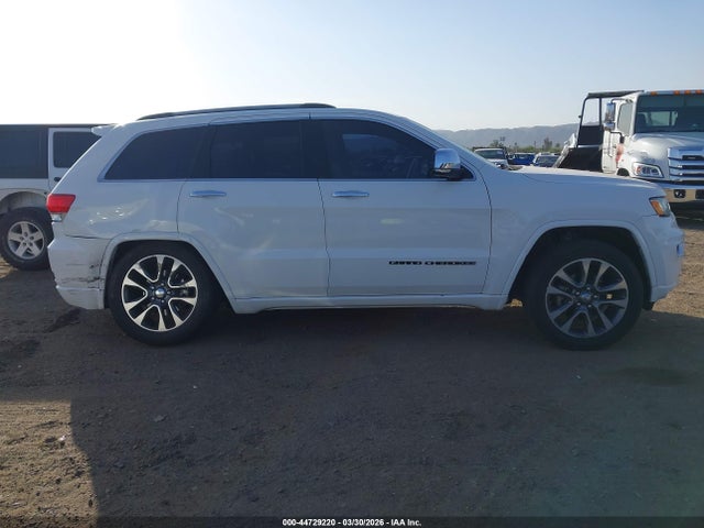 Aukcja sprzedaży 2017 Jeep Grand Cherokee Overland 4x4, vin: 1C4RJFCG3HC676694, numer aukcji: 44729220