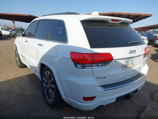 Aukcja sprzedaży 2017 Jeep Grand Cherokee Overland 4x4, vin: 1C4RJFCG3HC676694, numer aukcji: 44729220