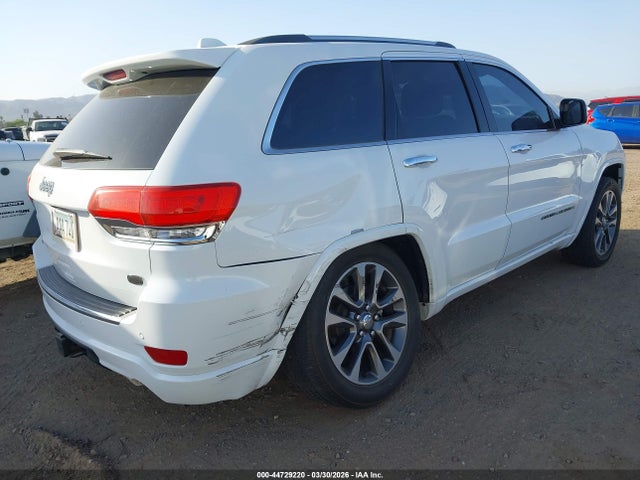 Aukcja sprzedaży 2017 Jeep Grand Cherokee Overland 4x4, vin: 1C4RJFCG3HC676694, numer aukcji: 44729220
