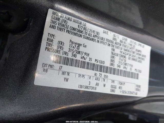 Ford FOCUS SE 2015 1FADP3F25FL380585 Image 9
