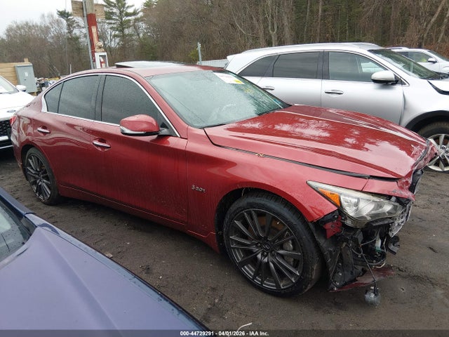 44729291 :رقم المزاد ، JN1FV7AR0GM451274 vin ، 2016 Infiniti Q50 3.0t Red Sport 400 مزاد بيع
