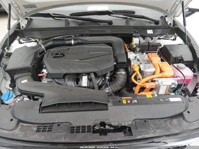 KMHL24JJXTA147975 Hyundai Sonata Hybrid Blue