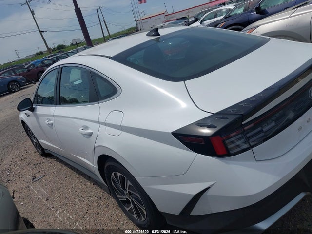 KMHL24JJXTA147975 Hyundai Sonata Hybrid Blue