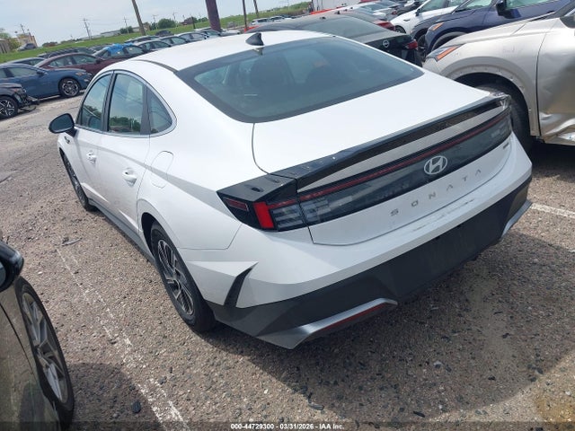 KMHL24JJXTA147975 Hyundai Sonata Hybrid Blue