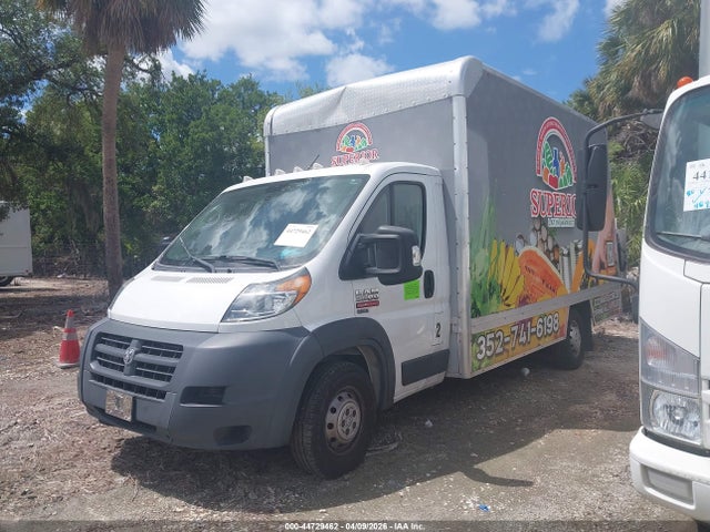 44729462 :رقم المزاد ، 3C7WRVMG3JE124439 vin ، 2018 Ram Promaster 3500 Cutaway Low Roof مزاد بيع