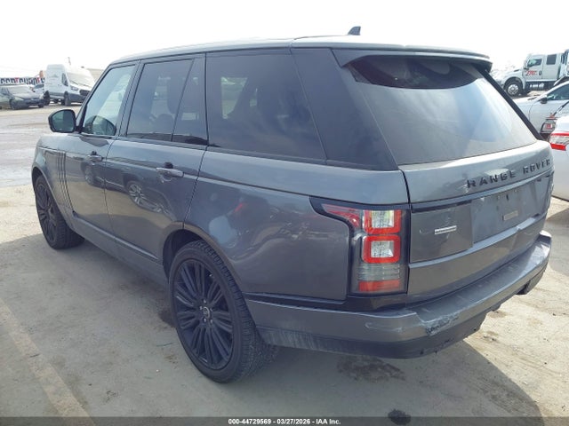 2016 Land Rover Range Rover 5.0l V8 Supercharged მანქანა იყიდება აუქციონზე, vin: SALGS2EF3GA305572, აუქციონის ნომერი: 44729569