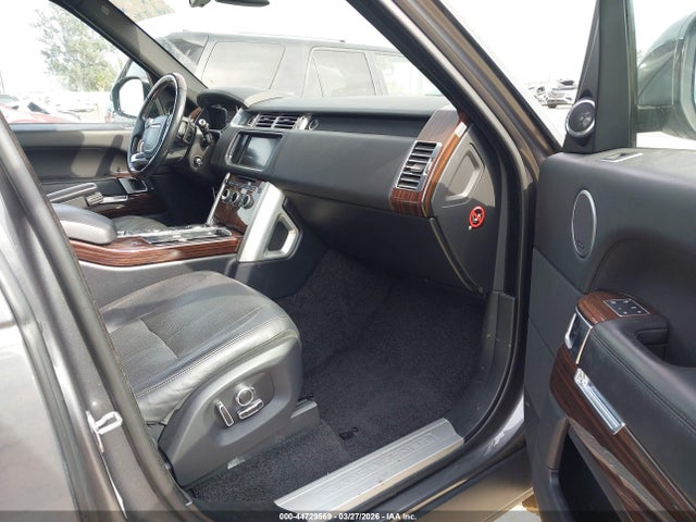 2016 Land Rover Range Rover 5.0l V8 Supercharged მანქანა იყიდება აუქციონზე, vin: SALGS2EF3GA305572, აუქციონის ნომერი: 44729569