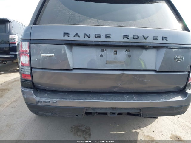 2016 Land Rover Range Rover 5.0l V8 Supercharged მანქანა იყიდება აუქციონზე, vin: SALGS2EF3GA305572, აუქციონის ნომერი: 44729569