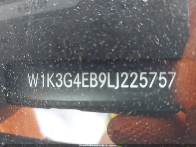 Продажа на аукционе авто 2020 Mercedes-benz A 220, vin: W1K3G4EB9LJ225757, номер лота: 44729604