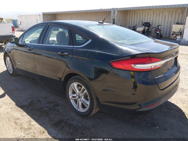 3FA6P0UU7JR278999 Ford Fusion Hybrid S