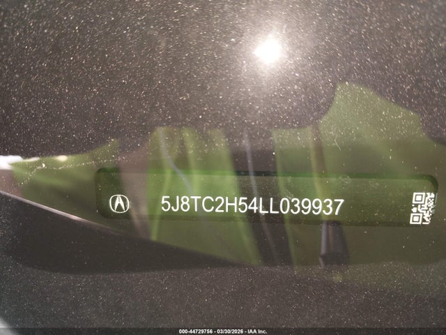 Продаж на аукціоні авто 2020 Acura Rdx Technology Package, vin: 5J8TC2H54LL039937, номер лоту: 44729756