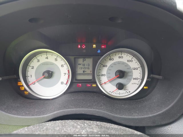Aukcja sprzedaży 2012 Subaru Impreza 2.0i, vin: JF1GPAA64CH208056, numer aukcji: 44729857