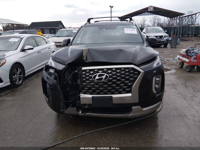 2022 Hyundai Palisade Calligraphy მანქანა იყიდება აუქციონზე, vin: KM8R7DHE6NU399647, აუქციონის ნომერი: 44729882