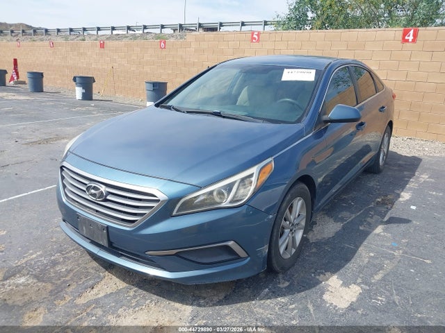 2016 HYUNDAI SONATA 5NPE24AFXGH417360 Photo 1