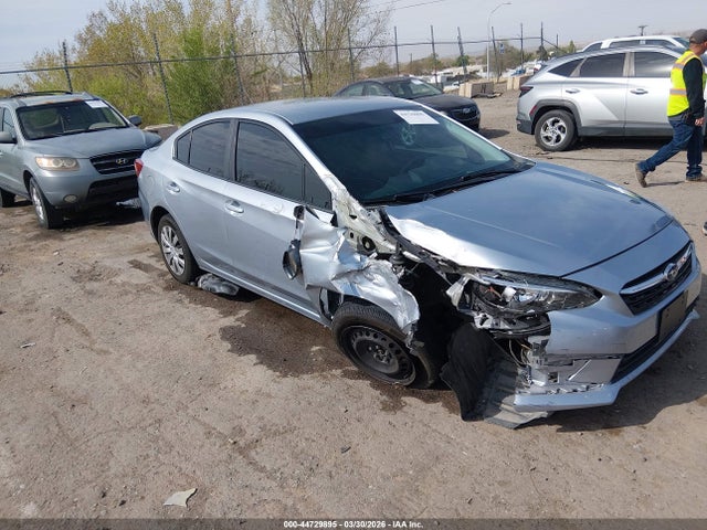 2022 Subaru Impreza Base მანქანა იყიდება აუქციონზე, vin: 4S3GKAB68N3607611, აუქციონის ნომერი: 44729895