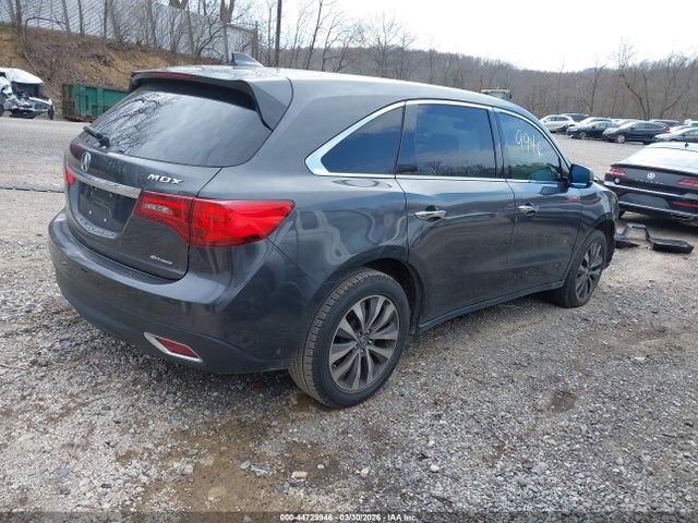 44729946 :رقم المزاد ، 5FRYD4H44GB021689 vin ، 2016 Acura Mdx Technology   Acurawatch Plus Packages/technology Package مزاد بيع