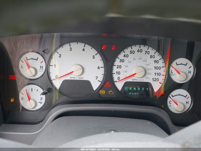 Продажа на аукционе авто 2007 Dodge Ram 1500 Slt/trx4 Off Road/sport, vin: 1D7HU18P27S235518, номер лота: 44730052