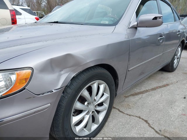 Auction sale of the 2008 Hyundai Azera Limited, vin: KMHFC46F98A294231, lot number: 44730072