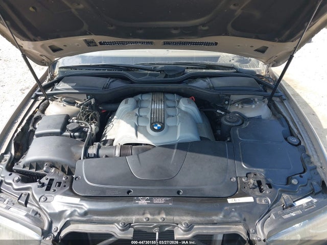 44730155 :رقم المزاد ، WBAGN63484DS49546 vin ، 2004 Bmw 745li مزاد بيع