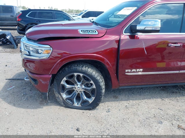 Auction sale of the 2022 Ram 1500 Limited  4x4 5'7 Box, vin: 1C6SRFHT7NN132500, lot number: 44730157