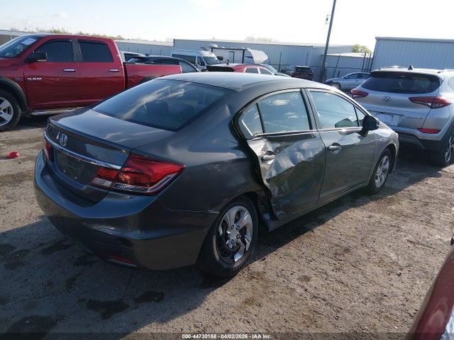 Aukcja sprzedaży 2013 Honda Civic Lx, vin: 2HGFB2F54DH581539, numer aukcji: 44730158