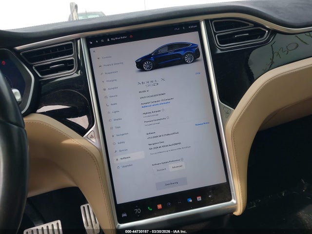 Продаж на аукціоні авто 2016 Tesla Model X, vin: 5YJXCAE22GF001801, номер лоту: 44730187