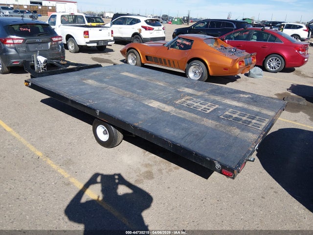 44730215 :رقم المزاد ، SNTR080445MT00000 vin ، 1996 Trailer 8x12 Snowmobile Flat Bed Trailer مزاد بيع