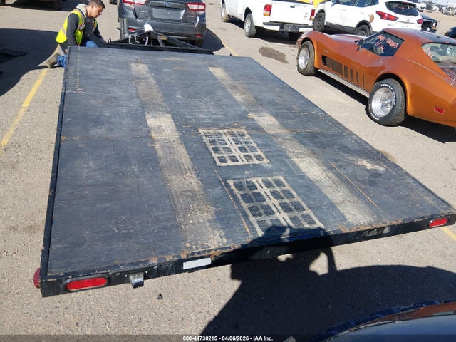 44730215 :رقم المزاد ، SNTR080445MT00000 vin ، 1996 Trailer 8x12 Snowmobile Flat Bed Trailer مزاد بيع