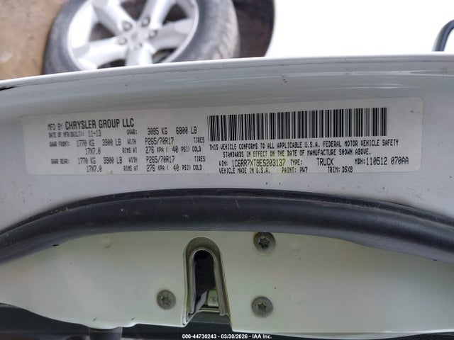 2014 RAM 1500 1C6RR7XT9ES203137 Photo 8