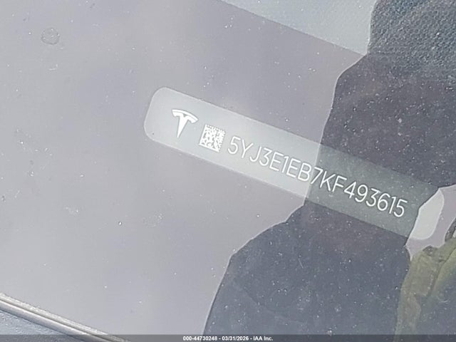 Tesla Model 3 Long Range/performance 2019 5YJ3E1EB7KF493615 Image 19