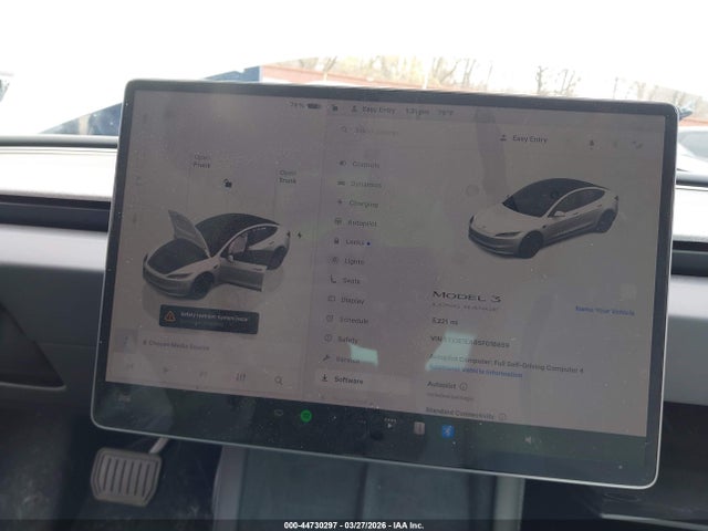 Продаж на аукціоні авто 2025 Tesla Model 3 Long Range Rear-wheel Drive/standard Rear-wheel Drive, vin: 5YJ3E1EA8SF016859, номер лоту: 44730297