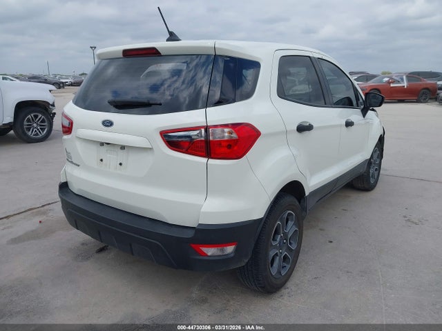 2021 Ford Ecosport S მანქანა იყიდება აუქციონზე, vin: MAJ3S2FE0MC448111, აუქციონის ნომერი: 44730306