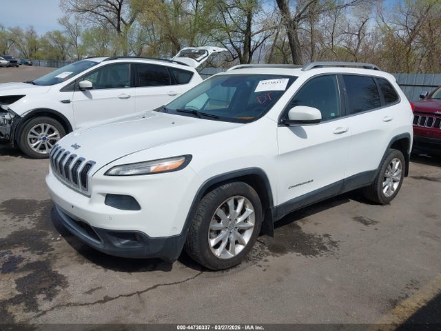 Auction sale of the 2014 Jeep Cherokee Limited, vin: 1C4PJMDS8EW203186, lot number: 44730337